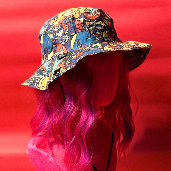 Go Slow Caravan UV-Cut Packable Bucket Hat – Tokyo Street Style Meets Function - Picture 3 of 12